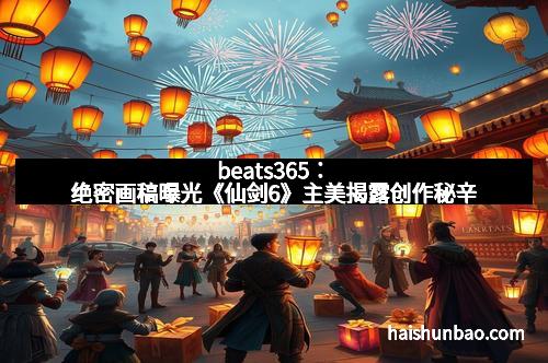 beats365：绝密画稿曝光《仙剑6》主美揭露创作秘辛
